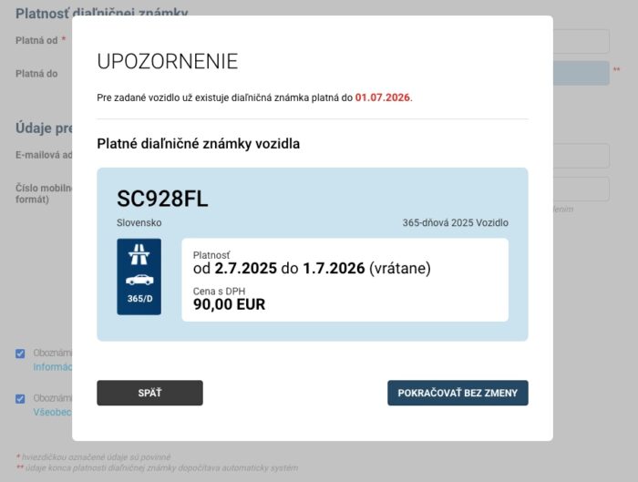 Autobazar.EU | Kontrolu platnosti diaľničnej známky urobíte jednoducho online.
